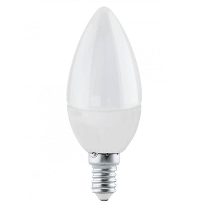 AMP 5W E14 C37 LED BLANCA L107 DM37 3000K 470lm