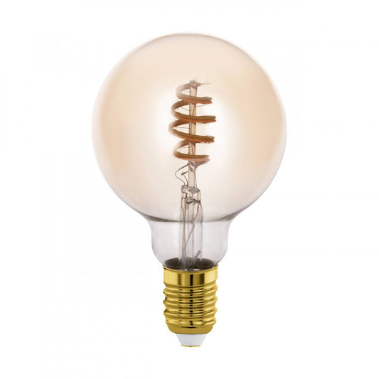 AMPOLLETA ZIG E27-G95 4,9W amber 1 pcs
