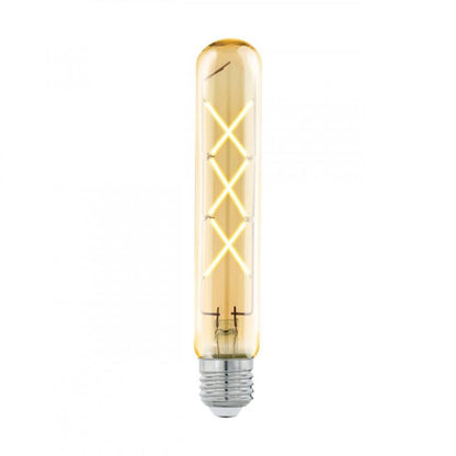 AMP 4W E27 T30 DECO AMBAR L185 DM30 2200K 360LM