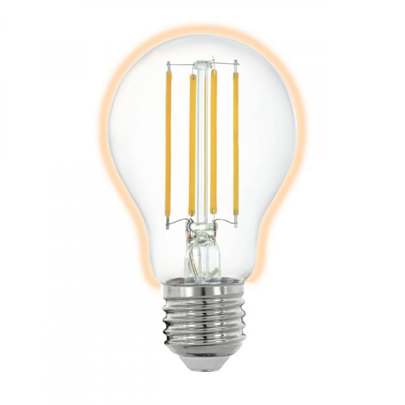 AMP 6W E27 A60 DECO RETRO TRANSP L105 DM60 2700K 806LM DIM