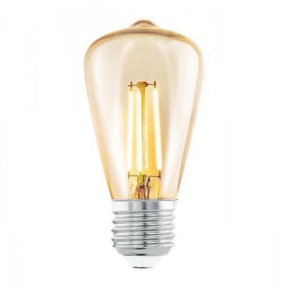AMP 3,5W E27 ST48 DECO AMBAR L100 DM48 2200K 220LM
