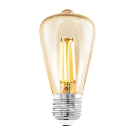 AMP 3,5W E27 ST48 DECO AMBAR L100 DM48 2200K 220LM