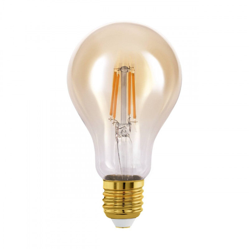 AMP 4W E27 A75 DECO AMBAR L135 DM75 2200K 320LM