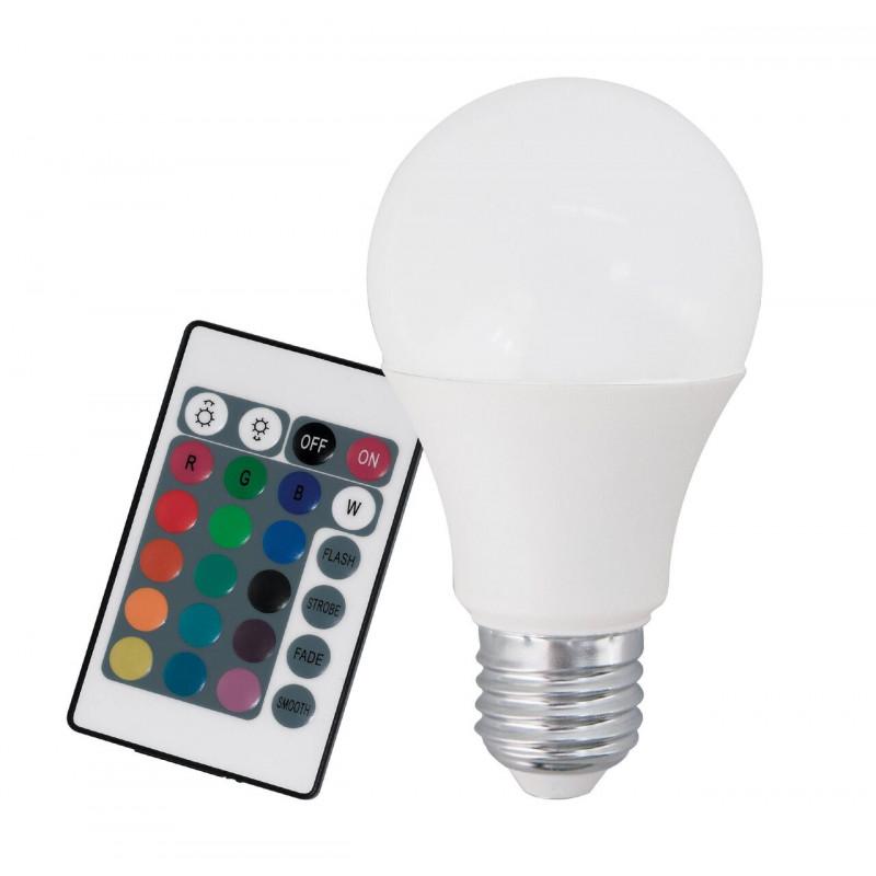 AMP. 9W E27 A60 LED RGB+WW L112 DM60 3000K 806lm DIM C/CTRL