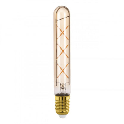 AMP 4W E27 T30 DECO AMBAR L185 DM30 2200K 360LM