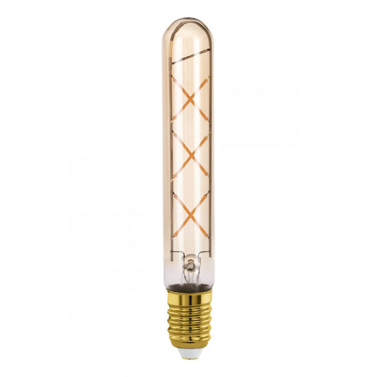 AMP 4W E27 T30 DECO AMBAR L185 DM30 2200K 360LM