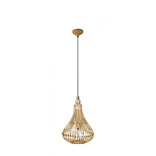 AMSFIELD LAMP COLG RATTAN CAFÉ DM350  1X60W E27