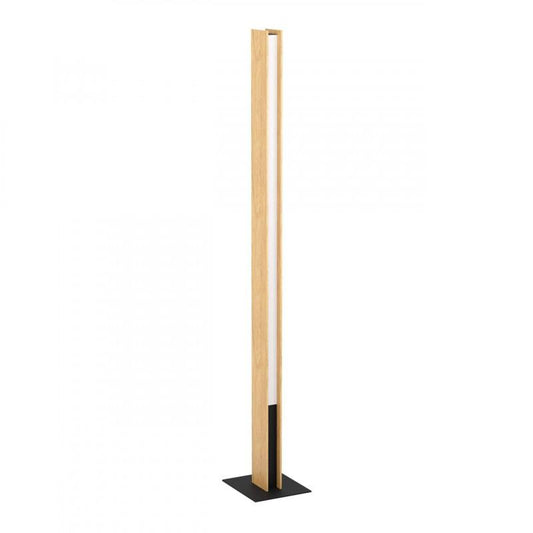ANCHORENA-Z PIE MADERA ACERO CAFÉ L105 H1500 2765K 3980lm