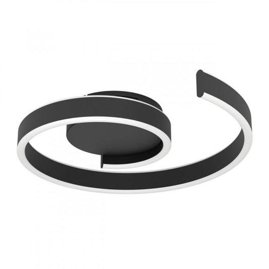 ANDABAIA-Z TECHO ALUM ACERO NEGRO L465 H75 3545K LED IP20