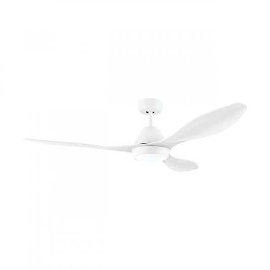 ANTIBES VENTILADOR ACERO BLANCO ABS 1320X330 18W LED C/CNTRL