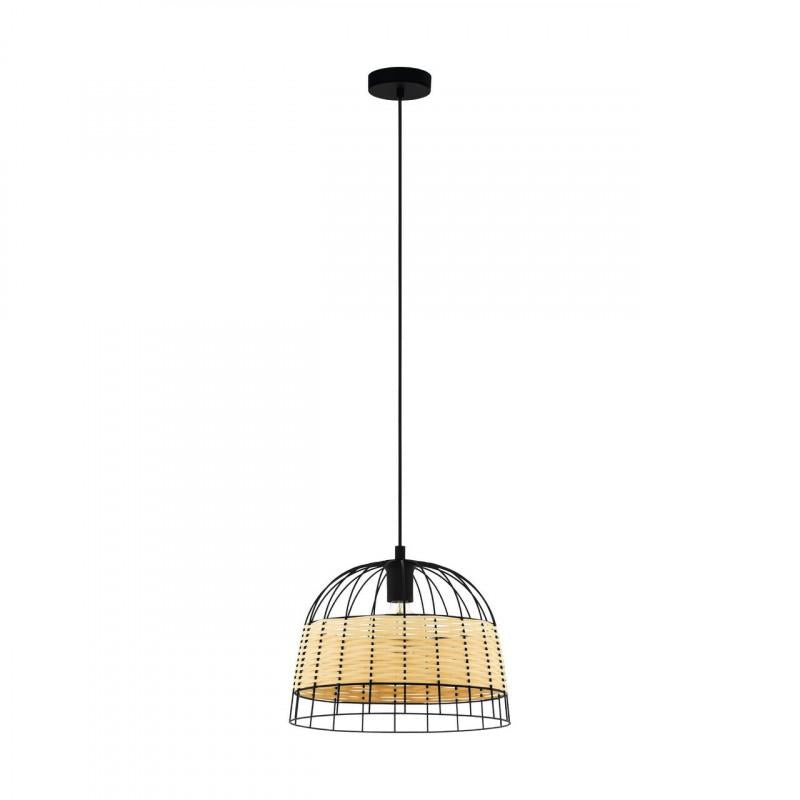 ANWICK COLG ACERO NEGRO H1100 DM370 E27 1X40W IP20