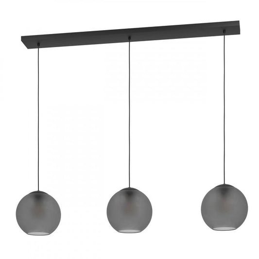 ARANGONA COLG Acero Negro L1255 H1500 E27 3X40W IP20