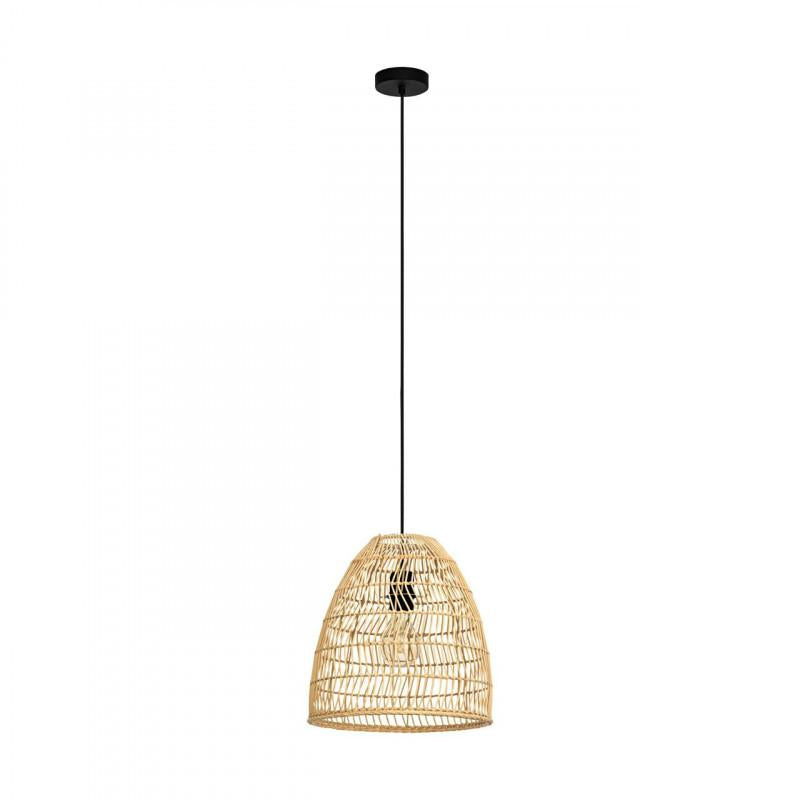 AYESGARTH COLG ACERO NEGRO L0 H0 DM1100 E27 1X40W IP20