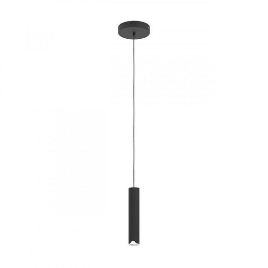 BALAMORTA-Z COLG ACERO NEGRO H1100 DM55 2765K 500lm 1X3,7W