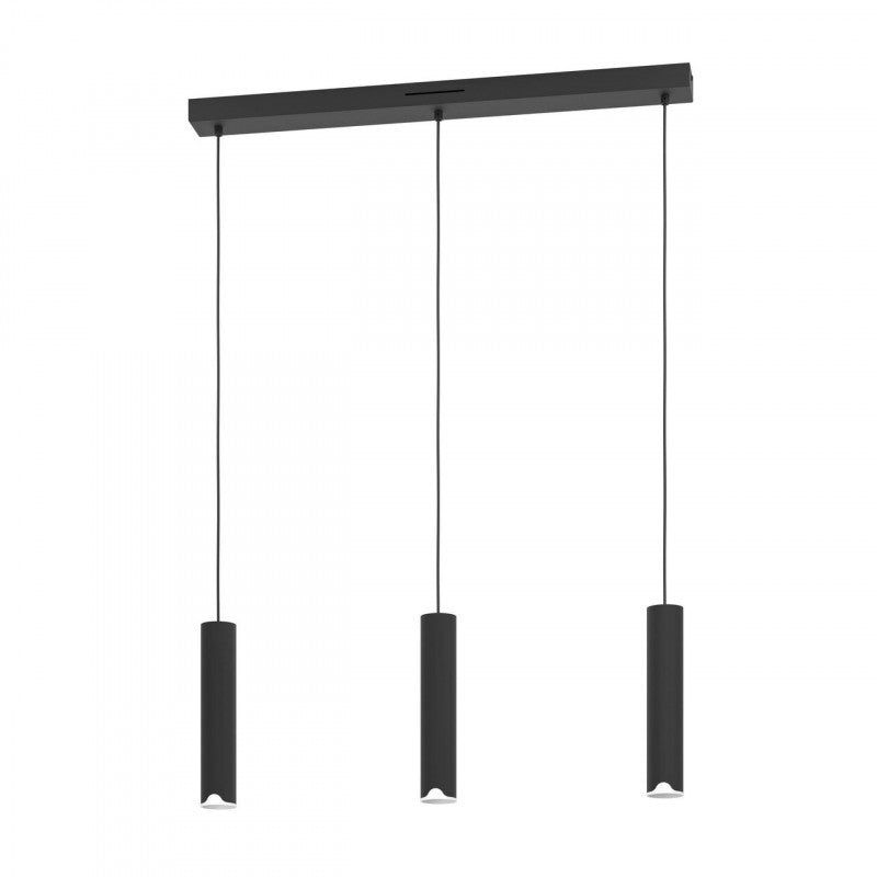 BALAMORTA-Z COLG ACERO NEGRO L780 H1100 2765K 1500lm 3X3,7W