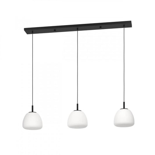 BALMES COLG ACERO NEGRO L1230 H1500 E27 3X40W IP20