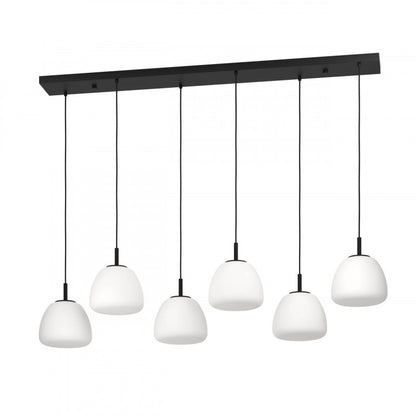 BALMES COLG ACERO NEGRO L1445 H1500 E27 6X40W IP20