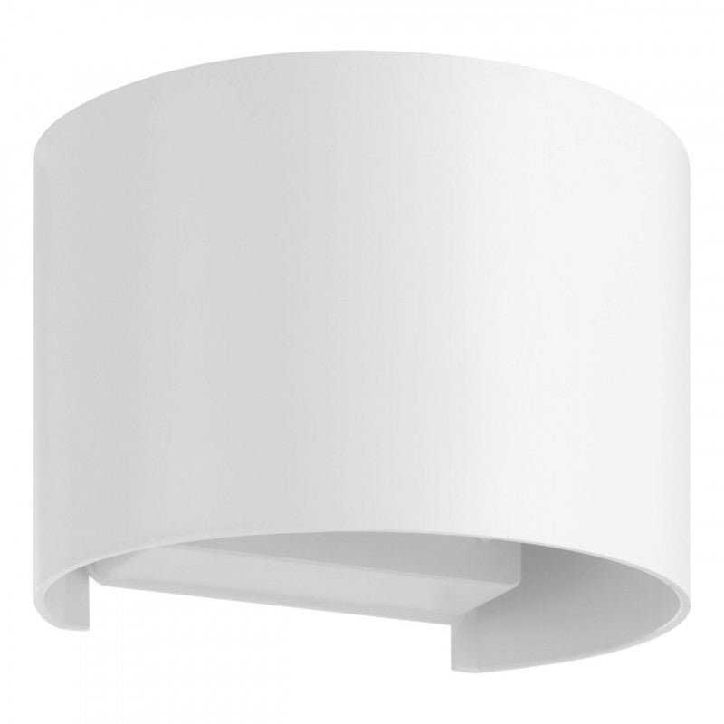 BARCAROLA-E APLIQUE PLASTICO BLANCO L130 H100 4000K LED IP44
