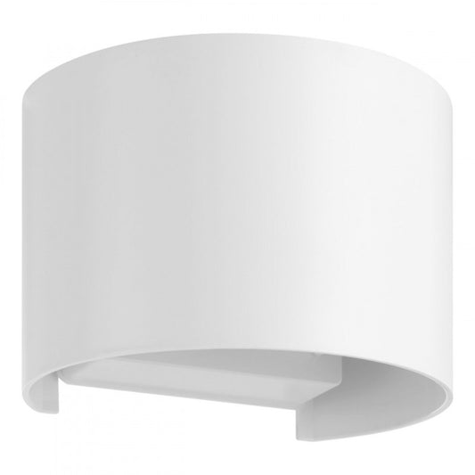BARCAROLA-E APLIQUE PLASTICO BLANCO L130 H100 4000K LED IP44