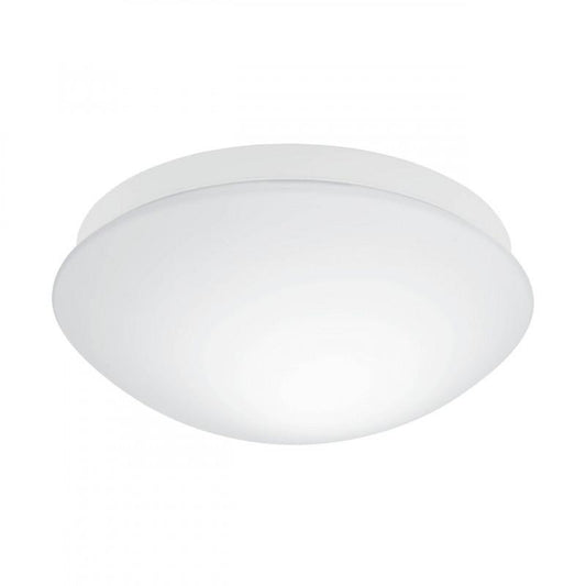 BARI-M LAMP TECHO VIDRIO BLANCO E27 DM275  IP44