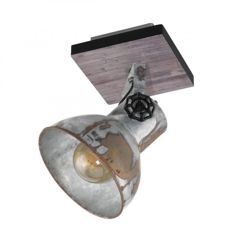 BARNSTAPLE FOCO SP CAFÉ PATIN ZINC ENVEJ. L160 1X40W E27