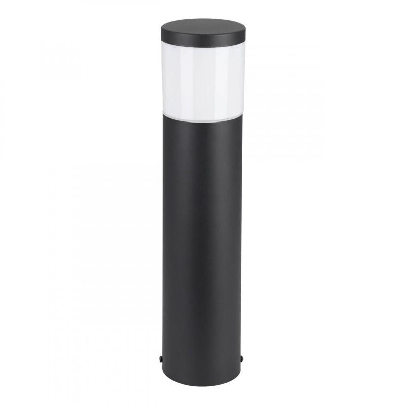 BASALGO-Z PED/EX ACERO INOX NEGRO H450 DM105 E27 1X9W IP44