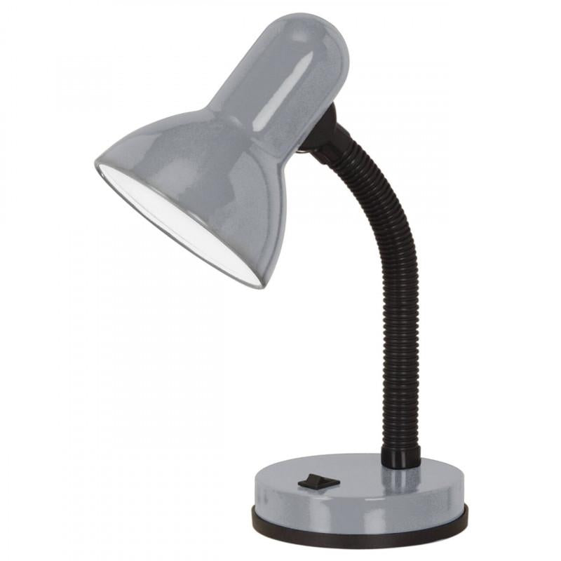 BASIC 1 LAMP ESCRITORIO PLATEADO 300MM 1X60W E27 ACE/PLA.