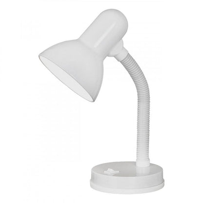 BASIC LAMP ESCRITORIO BLANCO E27 1X60W