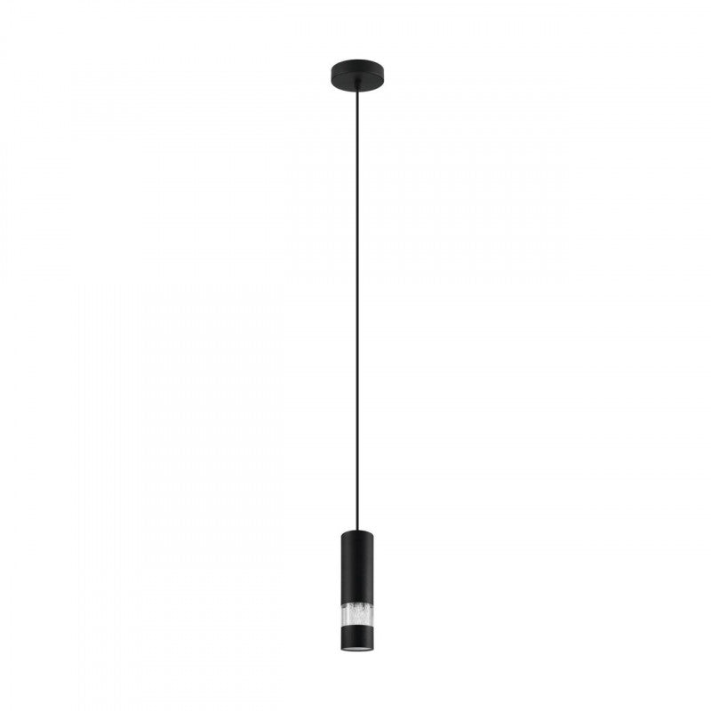 BERNABETA COLG ACERO NEGRO H1500 DM105 GU10 1X5W IP20