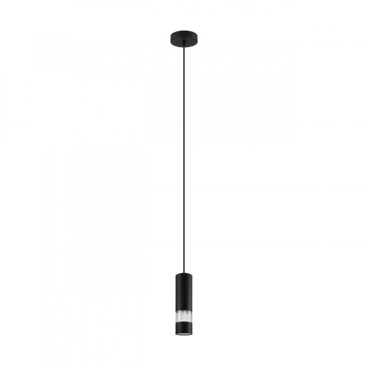 BERNABETA COLG ACERO NEGRO H1500 DM105 GU10 1X5W IP20