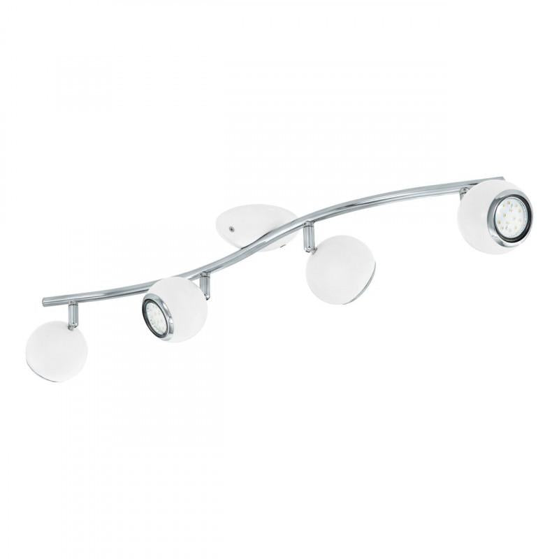 BIMEDA FOCO RIEL BLANCO L640 4X3W GU10 LED