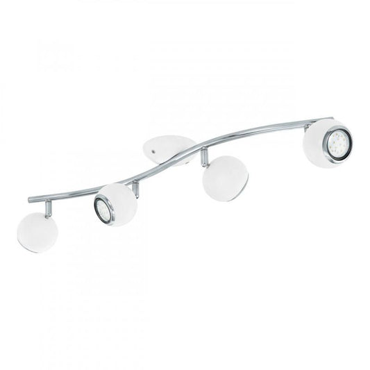 BIMEDA FOCO RIEL BLANCO L640 4X3W GU10 LED