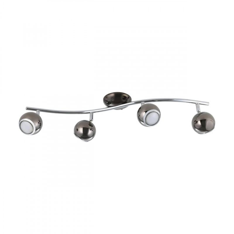BIMEDA FOCO RIEL ANTRACITA L640 4X3W GU10 LED