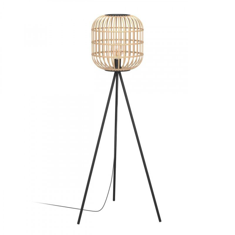 BORDESLEY PIE ACERO NEGRO H1390 DM350 E27 1X28W IP20