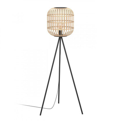 BORDESLEY PIE ACERO NEGRO H1390 DM350 E27 1X28W IP20
