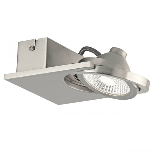 BREA FOCO TECHO SATIN NIQUEL 140X140 1X5W 480lm LED