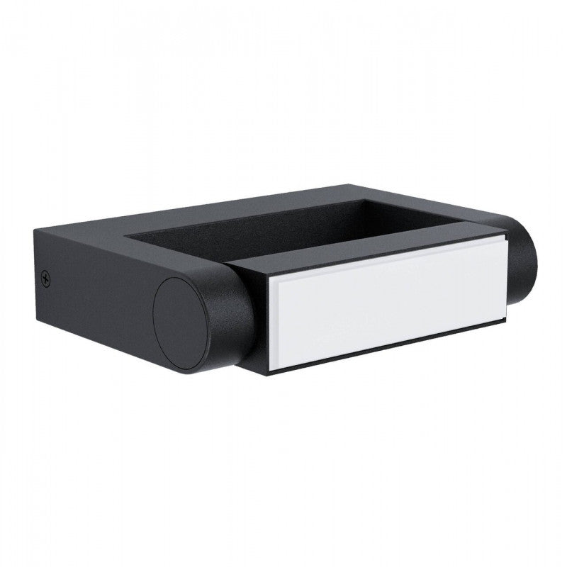 BRIANZA APLIQUE ALUM NEGRO L200 H50 LC LED 500lm 4,8W IP44