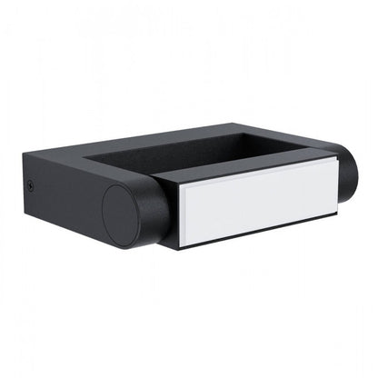 BRIANZA APLIQUE ALUM NEGRO L200 H50 LC LED 500lm 4,8W IP44