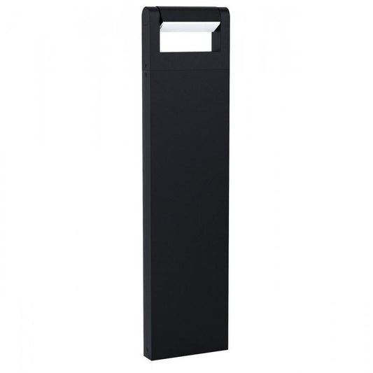 BRIANZA PIE ALUM NEGRO L200 H800 3000K LED 500lm 4,8W IP44