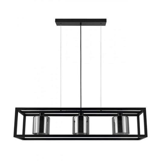 BRISLING COLG ACERO NEGRO L1100 H1100 E27 3X60W IP20