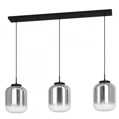 BULCIAGO COLG Acero Negro L1260 H1500 E27 3X40W IP20