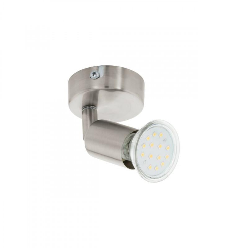 BUZZ-LED LAMP FOCO ACERO NIQUEL SATIN DM60 LC GU10 1X3W
