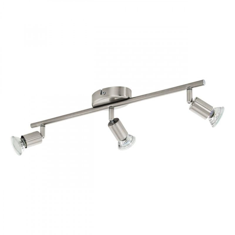 BUZZ-LED LAMP FOCO ACERO NIQUEL SATIN L485 LC GU10 3X3W
