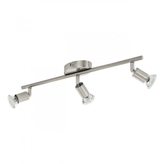 BUZZ-LED LAMP FOCO ACERO NIQUEL SATIN L485 LC GU10 3X3W