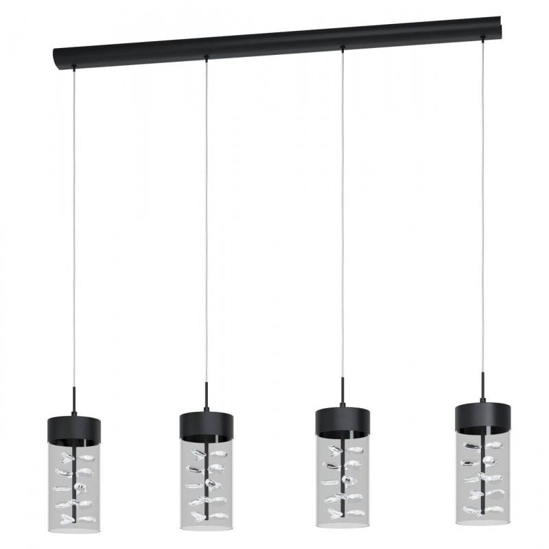 CABEZOLA COLG ACERO L1050 H1100 3000K LED 3000lm 4X6 6W