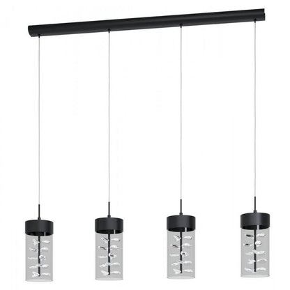 CABEZOLA COLG ACERO L1050 H1100 3000K LED 3000lm 4X6 6W