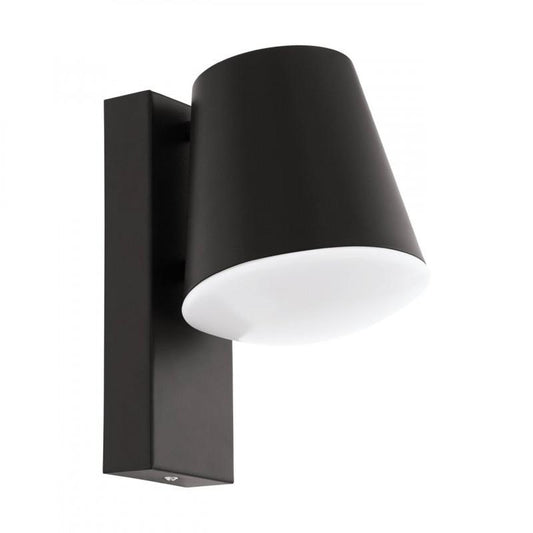 CALDIERO APLIQUE ACERO ANTRACITA L140 H240 E27 1X10W IP44