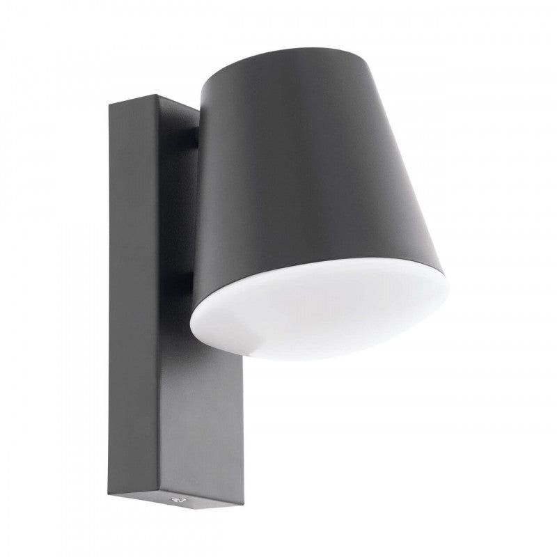 CALDIERO-C APLIQUE ACERO ZINC L140 H240 E27 1X9W IP44