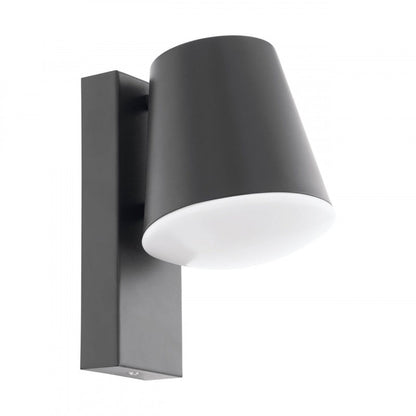 CALDIERO-C APLIQUE ACERO ZINC L140 H240 E27 1X9W IP44