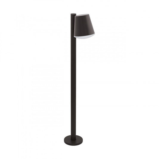 CALDIERO-C PIE ACERO ZINC ANTRACITA L240 H965 E27 1X9W IP44